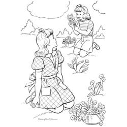 Dibujo para colorear: Temporada de Primavera (Naturaleza) #164828 - Dibujos para Colorear e Imprimir Gratis