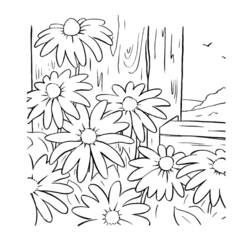 Dibujo para colorear: Temporada de Primavera (Naturaleza) #164843 - Dibujos para Colorear e Imprimir Gratis