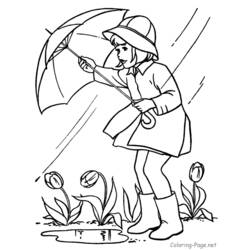 Dibujo para colorear: Temporada de Primavera (Naturaleza) #164844 - Dibujos para Colorear e Imprimir Gratis