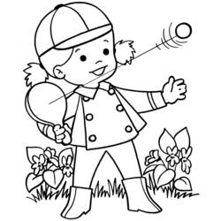 Dibujo para colorear: Temporada de Primavera (Naturaleza) #164848 - Dibujos para Colorear e Imprimir Gratis