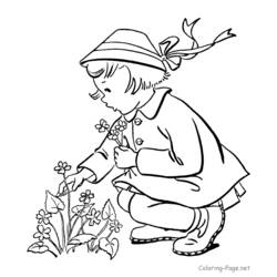 Dibujo para colorear: Temporada de Primavera (Naturaleza) #164851 - Dibujos para Colorear e Imprimir Gratis