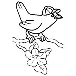 Dibujo para colorear: Temporada de Primavera (Naturaleza) #164864 - Dibujos para Colorear e Imprimir Gratis