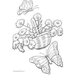 Dibujo para colorear: Temporada de Primavera (Naturaleza) #164895 - Dibujos para Colorear e Imprimir Gratis