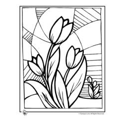 Dibujo para colorear: Temporada de Primavera (Naturaleza) #164952 - Dibujos para Colorear e Imprimir Gratis