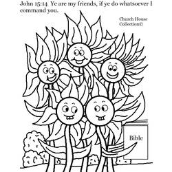 Dibujo para colorear: Temporada de Primavera (Naturaleza) #164966 - Dibujos para Colorear e Imprimir Gratis