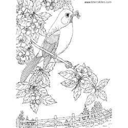 Dibujo para colorear: Temporada de Primavera (Naturaleza) #164967 - Dibujos para Colorear e Imprimir Gratis