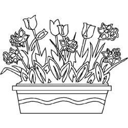 Dibujo para colorear: Temporada de Primavera (Naturaleza) #164987 - Dibujos para Colorear e Imprimir Gratis