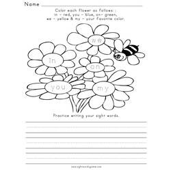 Dibujo para colorear: Temporada de Primavera (Naturaleza) #165040 - Dibujos para Colorear e Imprimir Gratis