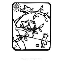 Dibujo para colorear: Temporada de Primavera (Naturaleza) #165062 - Dibujos para Colorear e Imprimir Gratis