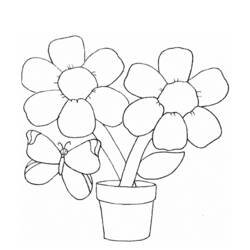 Dibujo para colorear: Temporada de Primavera (Naturaleza) #165099 - Dibujos para Colorear e Imprimir Gratis