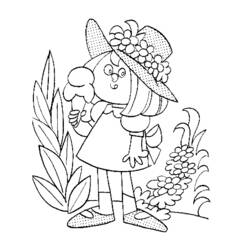Dibujo para colorear: Temporada de Verano (Naturaleza) #165402 - Dibujos para Colorear e Imprimir Gratis