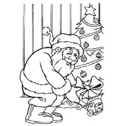 Dibujo para colorear: Arbol de Navidad (Objetos) #167526 - Dibujos para Colorear e Imprimir Gratis