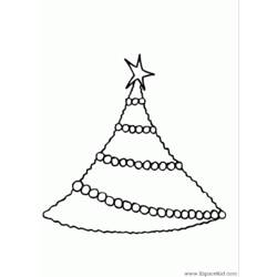 Dibujo para colorear: Arbol de Navidad (Objetos) #167548 - Dibujos para Colorear e Imprimir Gratis
