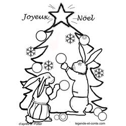 Dibujo para colorear: Arbol de Navidad (Objetos) #167580 - Dibujos para Colorear e Imprimir Gratis