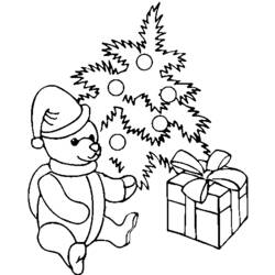 Dibujo para colorear: Arbol de Navidad (Objetos) #167667 - Dibujos para Colorear e Imprimir Gratis