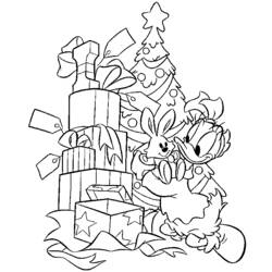 Dibujo para colorear: Arbol de Navidad (Objetos) #167694 - Dibujos para Colorear e Imprimir Gratis