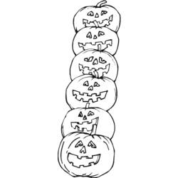 Dibujo para colorear: Calabaza (Objetos) #166877 - Dibujos para Colorear e Imprimir Gratis