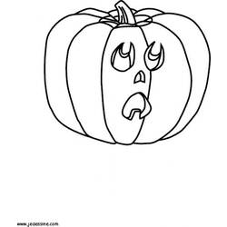 Dibujo para colorear: Calabaza (Objetos) #166916 - Dibujos para Colorear e Imprimir Gratis