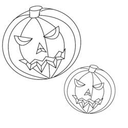 Dibujo para colorear: Calabaza (Objetos) #166918 - Dibujos para Colorear e Imprimir Gratis