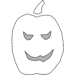 Dibujo para colorear: Calabaza (Objetos) #166955 - Dibujos para Colorear e Imprimir Gratis