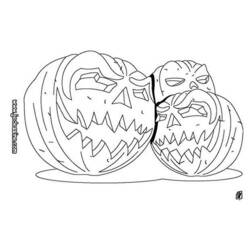 Dibujo para colorear: Calabaza (Objetos) #166957 - Dibujos para Colorear e Imprimir Gratis