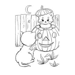 Dibujo para colorear: Calabaza (Objetos) #166962 - Dibujos para Colorear e Imprimir Gratis