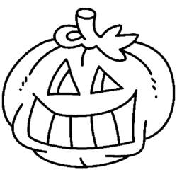 Dibujo para colorear: Calabaza (Objetos) #166993 - Dibujos para Colorear e Imprimir Gratis