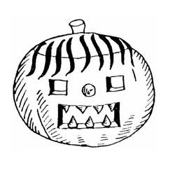 Dibujo para colorear: Calabaza (Objetos) #167009 - Dibujos para Colorear e Imprimir Gratis