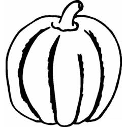 Dibujo para colorear: Calabaza (Objetos) #167015 - Dibujos para Colorear e Imprimir Gratis