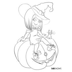 Dibujo para colorear: Calabaza (Objetos) #167046 - Dibujos para Colorear e Imprimir Gratis