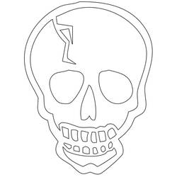 Dibujo Calavera (Objetos) #204906 para imprimir y colorear