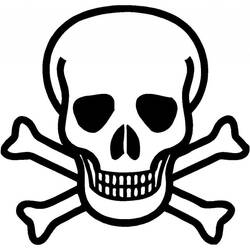 Dibujo Calavera (Objetos) #204918 para imprimir y colorear