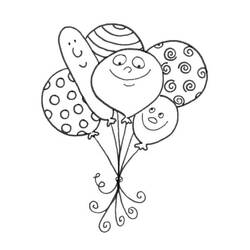 Dibujo para colorear: Globo (Objetos) #184776 - Dibujos para Colorear e Imprimir Gratis