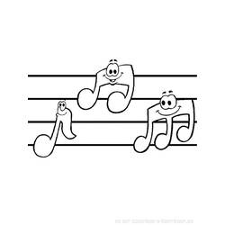 Dibujo para colorear: Instrumentos musicales (Objetos) #167205 - Dibujos para Colorear e Imprimir Gratis