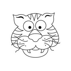 Dibujo para colorear: Máscara (Objetos) #120511 - Dibujos para Colorear e Imprimir Gratis