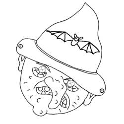 Dibujo para colorear: Máscara (Objetos) #120559 - Dibujos para Colorear e Imprimir Gratis