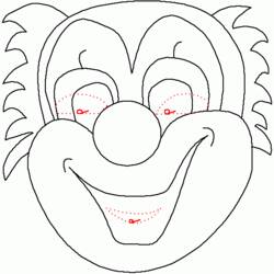 Dibujo para colorear: Máscara (Objetos) #120581 - Dibujos para Colorear e Imprimir Gratis