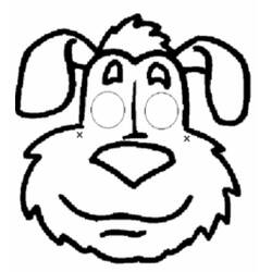 Dibujo para colorear: Máscara (Objetos) #120776 - Dibujos para Colorear e Imprimir Gratis