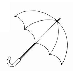 Dibujo Paraguas (Objetos) #172753 para imprimir y colorear