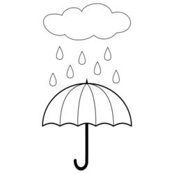 Dibujo Paraguas (Objetos) #172766 para imprimir y colorear