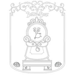 Dibujo para colorear: Reloj (Objetos) #172830 - Dibujos para Colorear e Imprimir Gratis