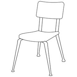 Dibujo Silla (Objetos) #180497 para imprimir y colorear