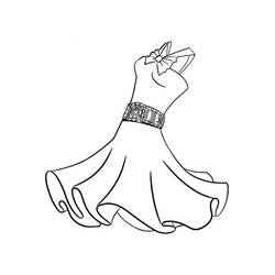 Dibujo Vestido (Objetos) #186213 para imprimir y colorear