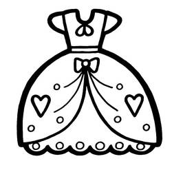 Dibujo Vestido (Objetos) #186224 para imprimir y colorear