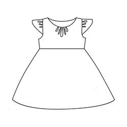 Dibujo Vestido (Objetos) #186229 para imprimir y colorear