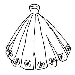 Dibujo Vestido (Objetos) #186234 para imprimir y colorear