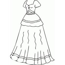 Dibujo Vestido (Objetos) #186236 para imprimir y colorear