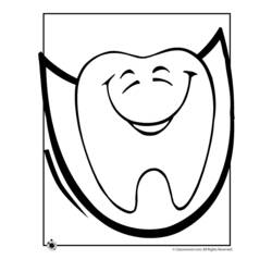 Dibujo para colorear: Dentista (Ocupaciones) #92916 - Dibujos para Colorear e Imprimir Gratis
