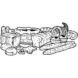 Dibujo para colorear: Panadero (Ocupaciones) #89891 - Dibujos para colorear