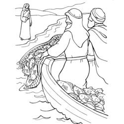 Dibujo para colorear: Pescador (Ocupaciones) #103963 - Dibujos para colorear